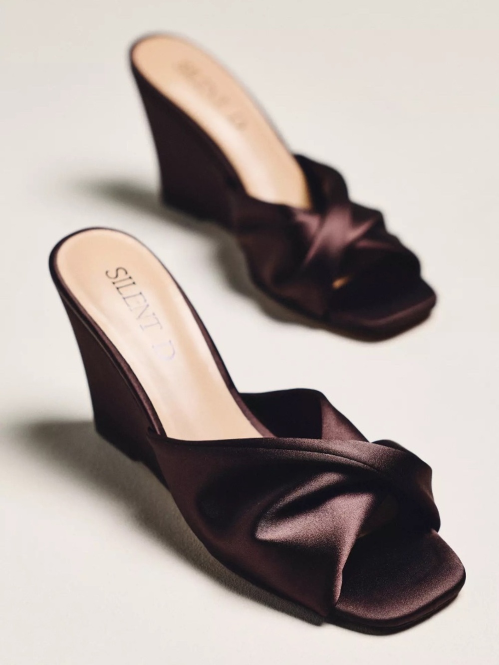 Anthropologie Silent D Katia Wedges Size 10/11 EU 41